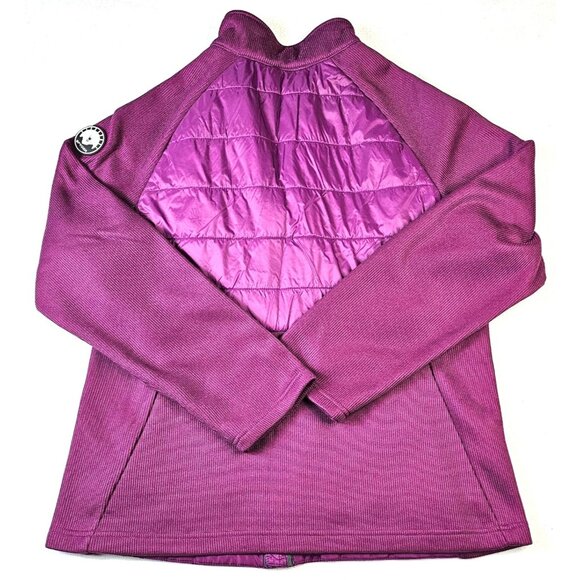 Spyder Womens XL Raspberry Quilted Full-Zip Jacket - Picture 8 of 9